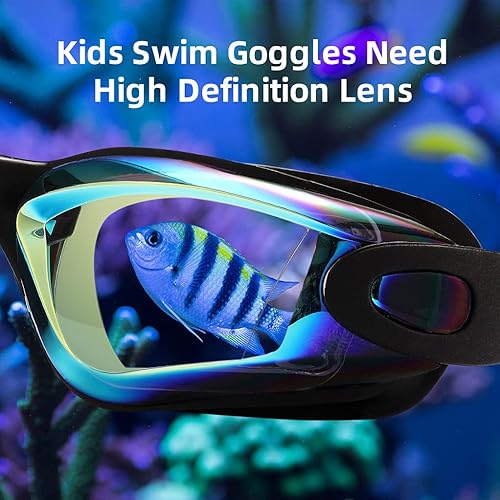 Miniatura 3 de Aegend - Goggles de natación para niños 2 unidades para niños y niñas de 3 a 9 años