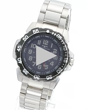 Amazon.co.jp: [テクノス] 腕時計 10気圧防水 デイト T9B92TN