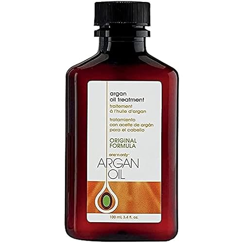 one 'n only Tratamiento capilar con aceite de argán El aceite para el cabello alisa y fortalece el cabello seco dañado, elimina el encrespamiento,