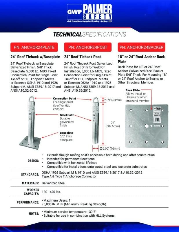 DBI/SALA 8' Rollgliss Synthetic Rescue Ladder