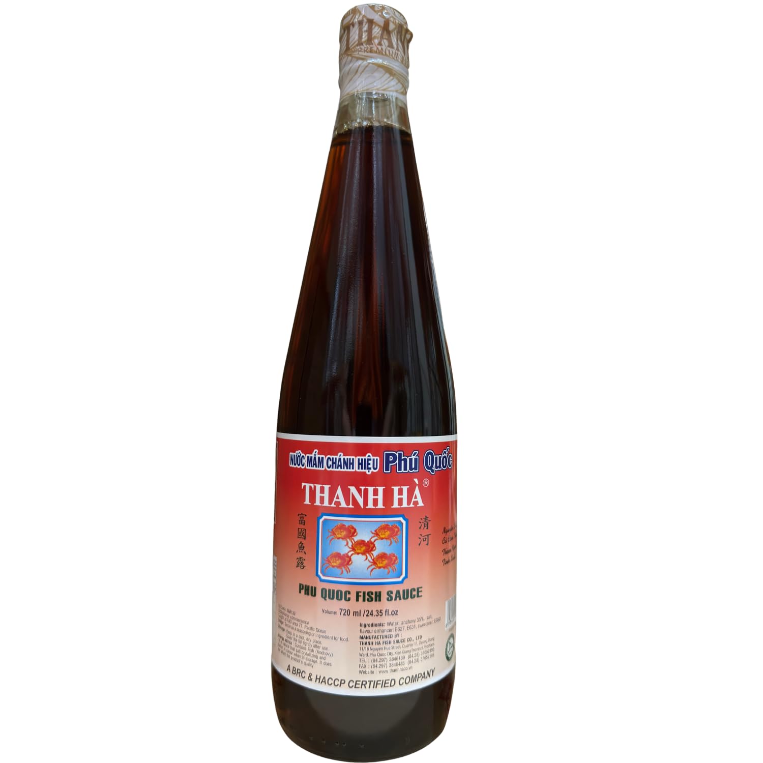 THANH HA - Salsa de pescado 20N - Multipack (12 x 720 ml)