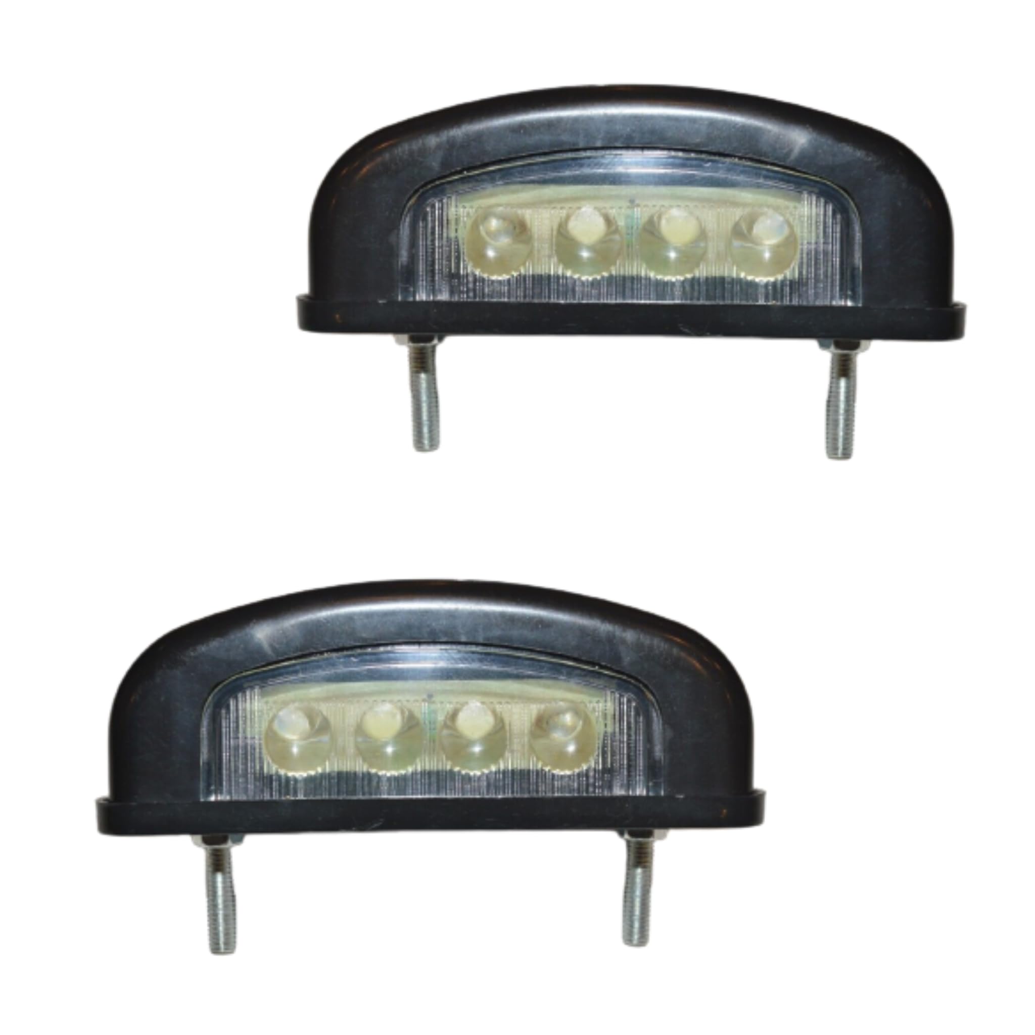 LED Licence Number Plate Lamp Light 24v for Tractor Trailer Truck Bus truck jeep trailer bus tractor crane loder Jcb Set of 2 pcs