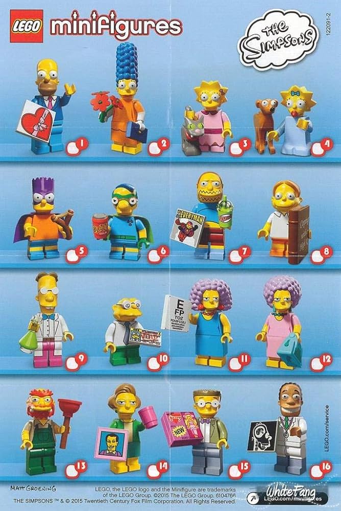 Amazon.com: LEGO Minifigures The Simpsons Series 71009