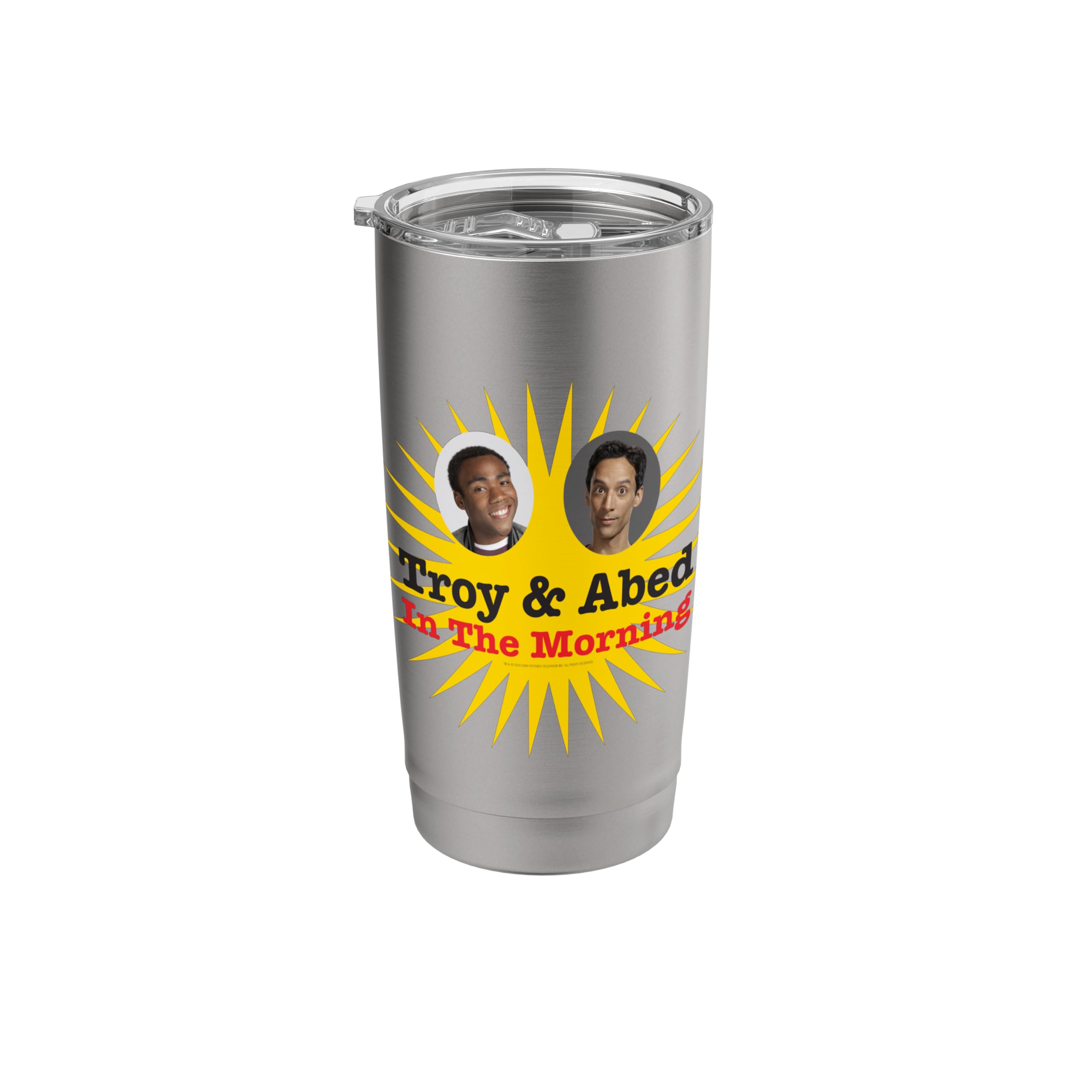 Community Troy & Abed in the Morning Stainless Steel Insulated Tumbler