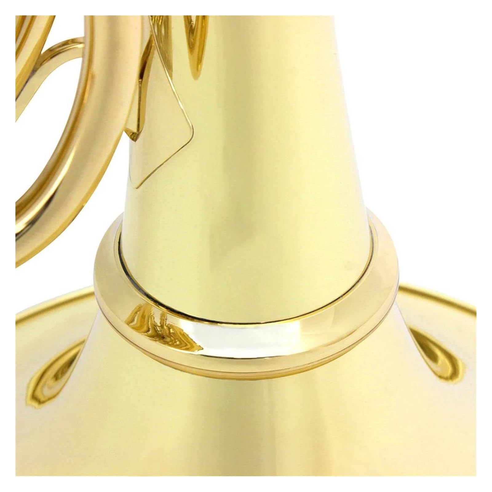 Corno Francese Strumento In Ottone Per Corno Francese In Fa Sib A 3 Tasti Dorato Con Scatola E Spazzola Accessori Per Strumenti