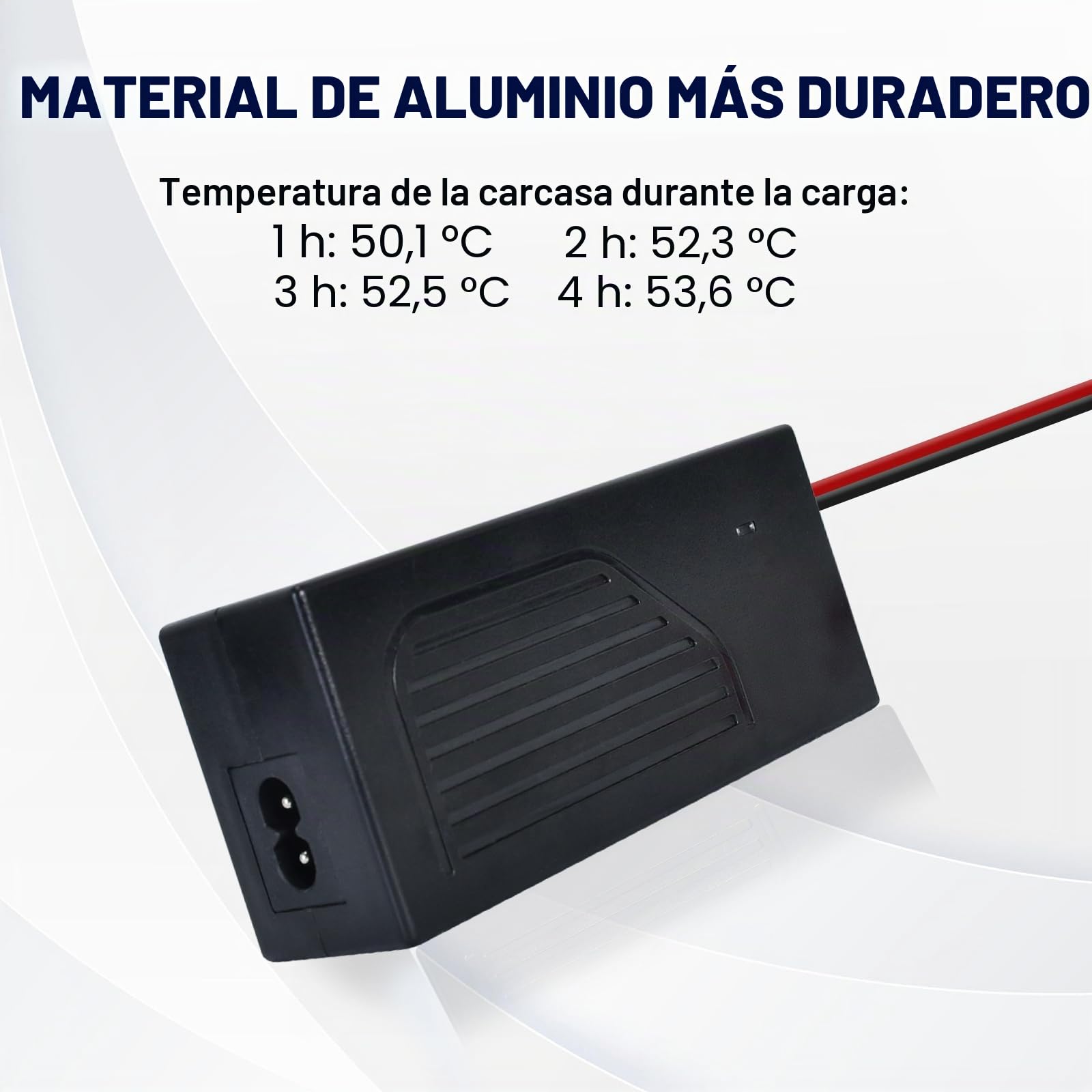 DCHOUSE Cargador de batería de litio automático inteligente de 4 A, 12 V, especialmente diseñado para baterías LiFePO4 de 12,8 V