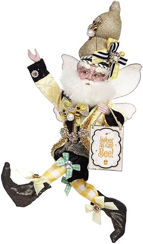 Mark Roberts Bumble Bee Fairy, pequeño - 11 pulgadas