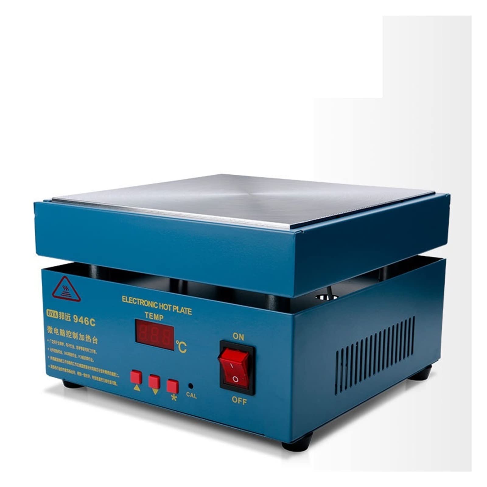 850W 946C Electronic Hot Plate Preheat Preheating Station 200x200mm for PCB, SMD Heating Work(200mmX200mm)