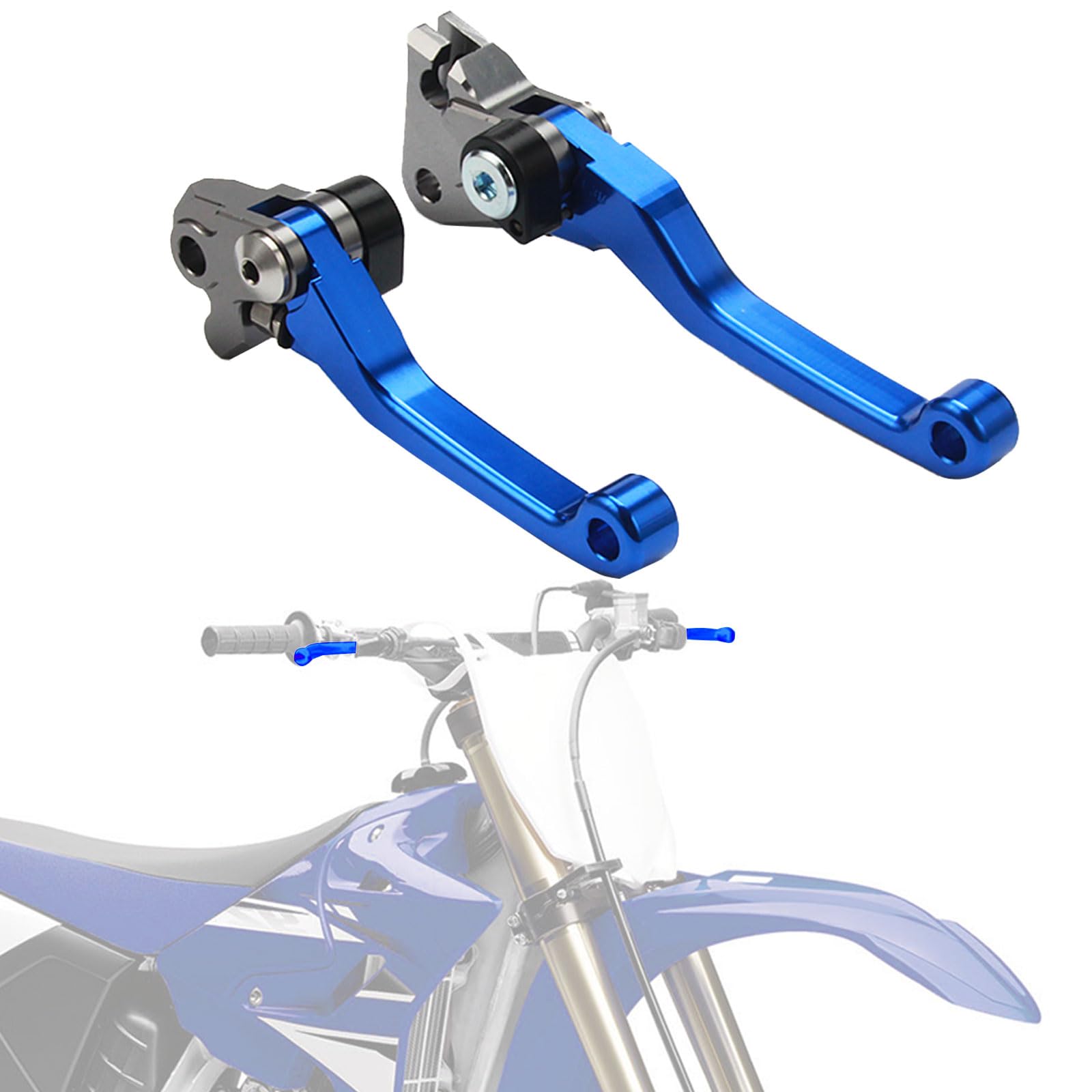 Amazon.com: IUVWISN Motorcycle Brake Clutch Lever Pivot Levers Set