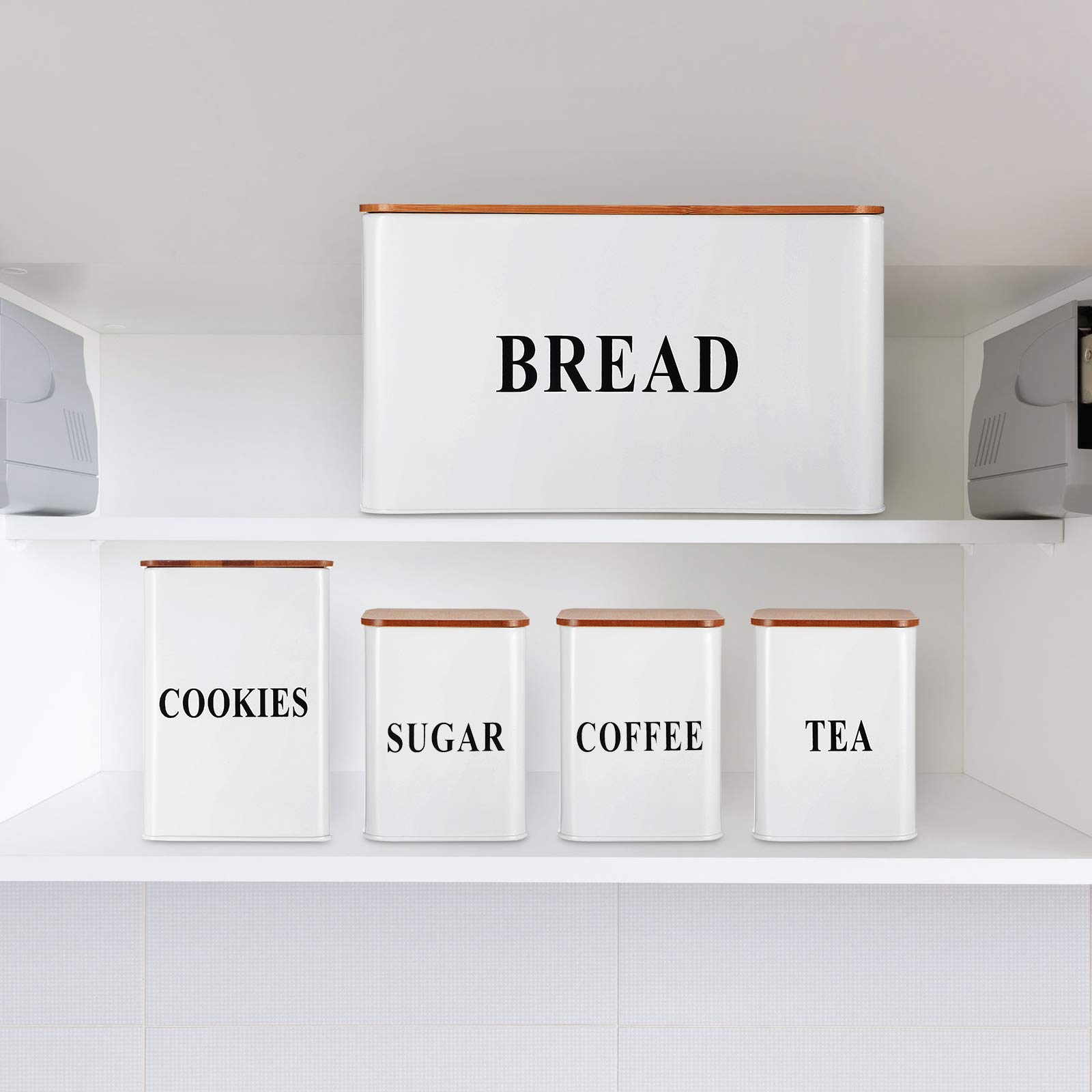 Metal Bread Box Bin Storage C...B08CB4K122