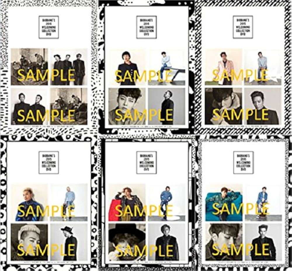 初回限定◾️BIGBANG’S 2015 WELCOMING COLLECTION BIGBANG'S 2015 WELCOMING COLLECTION DVD」 2015.03.25 On Sale！