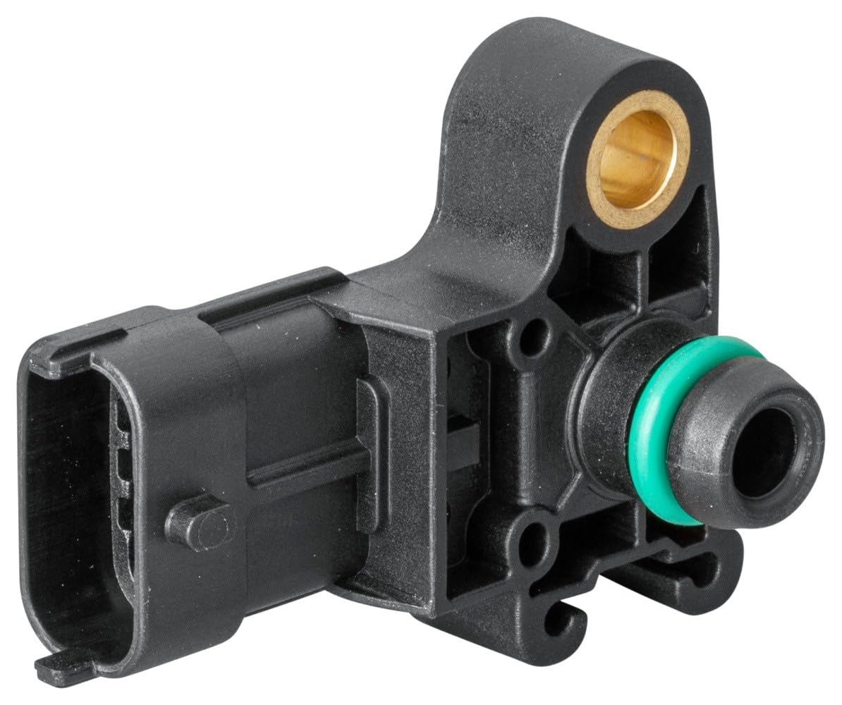 HELLA 6PP 358 152-041 Sensor, boost pressure - 3-pin connector - Bolted