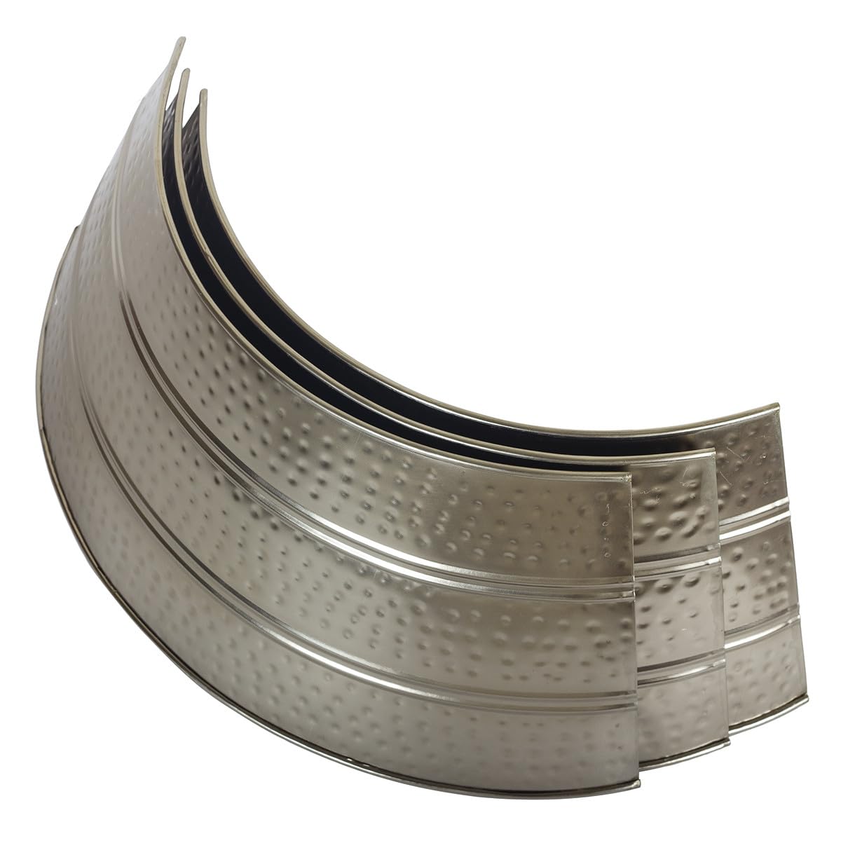 Skandinavischer Weihnachtsbaum Kragen Andine aus Metall Silber 60 cm