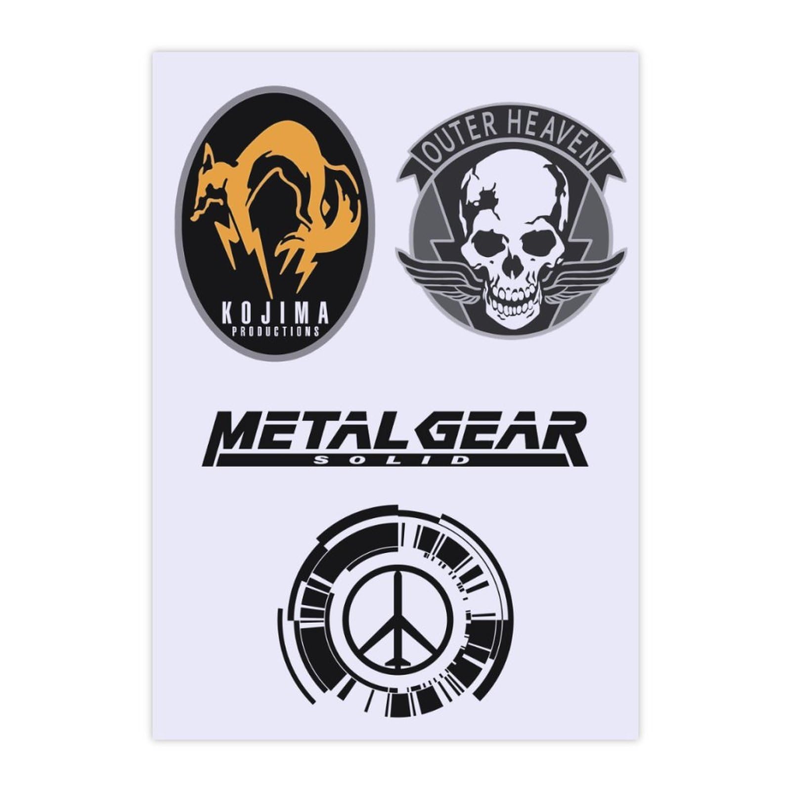 Amazon | クリスタル ステッカー メタルギア メタルギア メタルギア