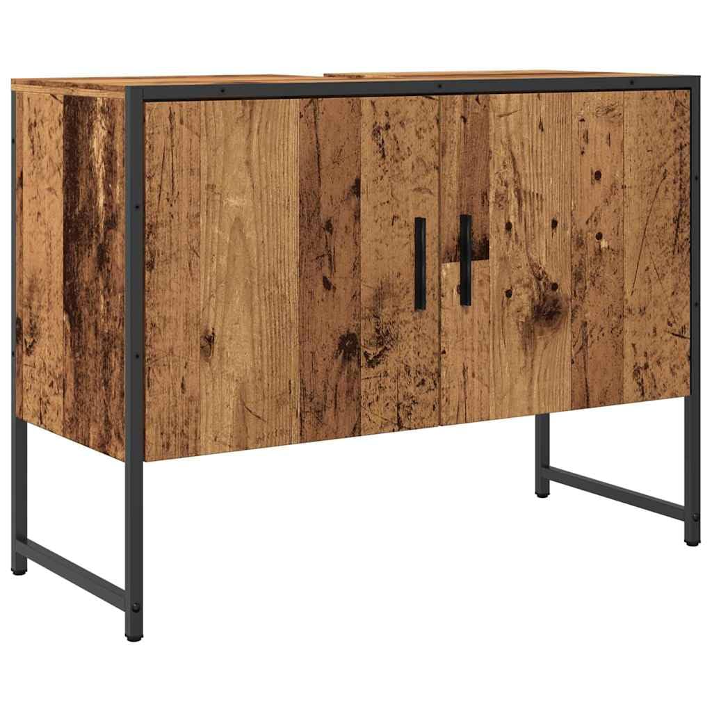 Générique Stare drewno szafka łazienkowa 80x33x60 cm drewno Ingenierie