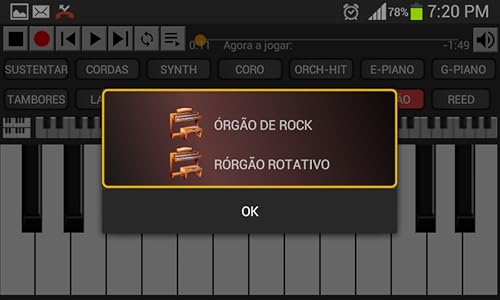 Cordas e Piano Teclado