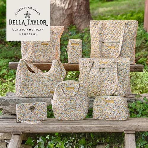 Image of Bella Taylor Simple Crossbody, Quilted Handbag for Women