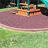 Amazon.com : Playsafer 4' Flexible Interlocking Rubber Edging for ...