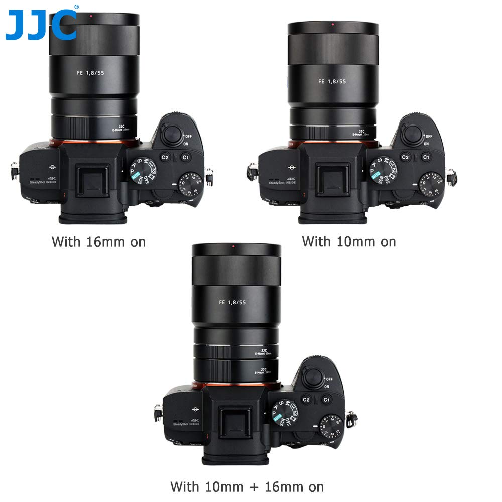 JJC Auto Focus (AF) Extension Tube With TTL Exposure For Close-up Image Photography For Micro Four Thirds Mount (M4/3) Mirrorless Cameras (10mm/16mm Set - View #5