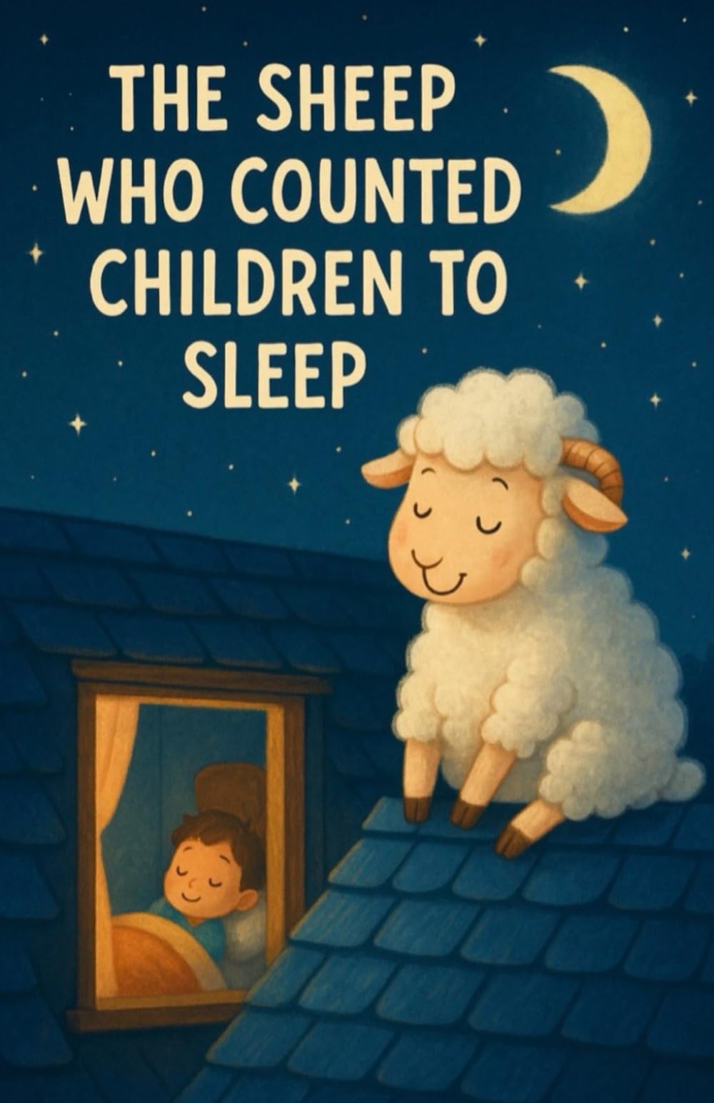 The Sheep Who Counted Children to Sleep: A Silly, Soothing Bedtime Adventure About Dreaming, Giggles, and Growing Tired Together