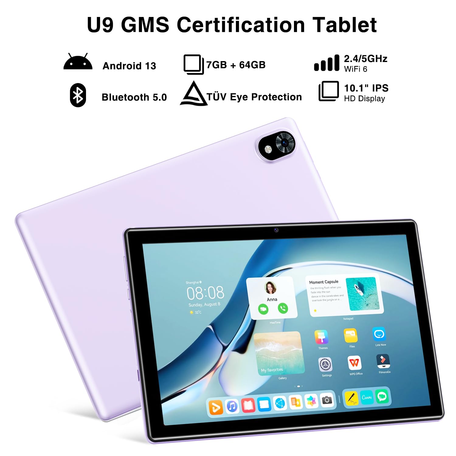 Amazon.com : DOOGEE U9 Android 13 Tablet 10 inch Tablets,1TB