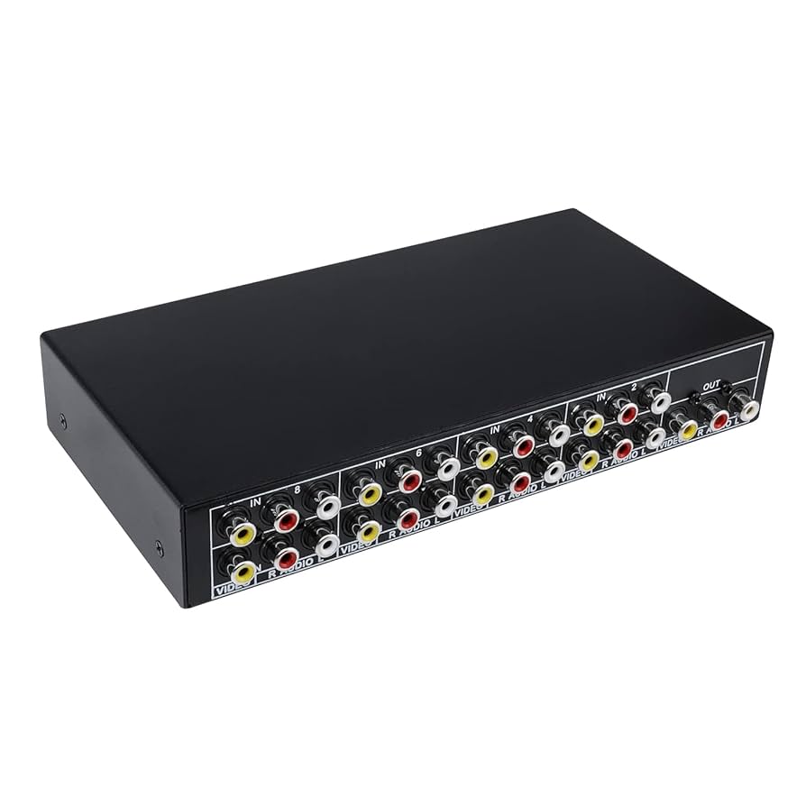 DVD「8P channel」Vol.1〜「8P channel 8」Vol.3 Amazon.com: CHUNGHOP 8 Ports Composite 3 RCA Video Audio AV