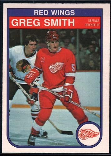 Hockey NHL 1982-83 O-Pee-Chee #96 Greg Smith Red Wings
