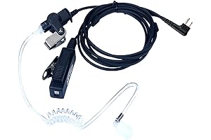 Motorola Acoustic Headset with PTT and Mic