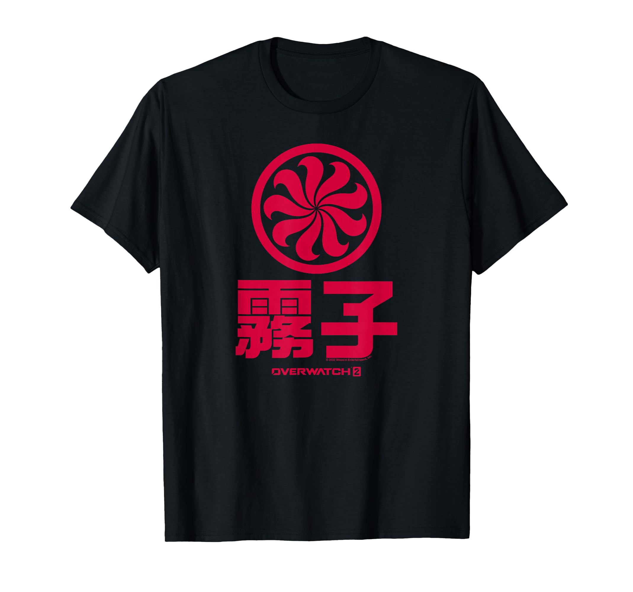 Overwatch 2 Kiriko Red Ninja Icon Logo T-Shirt