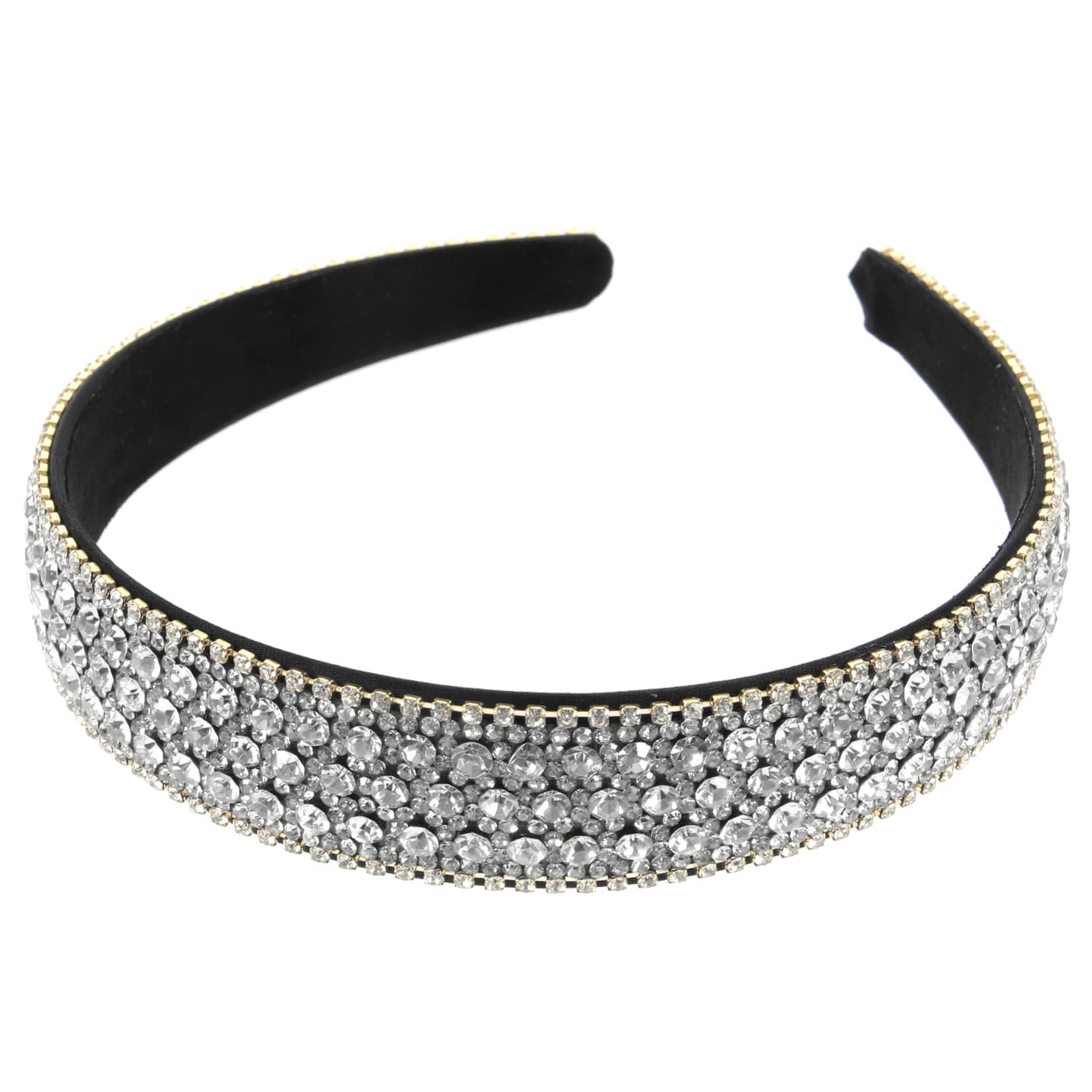 FRCOLOR 4 Diademas Para Mujer y Niña Con Diamantes De Imitación Diademas Con Para Mujer Con Joyas Para Para El Para