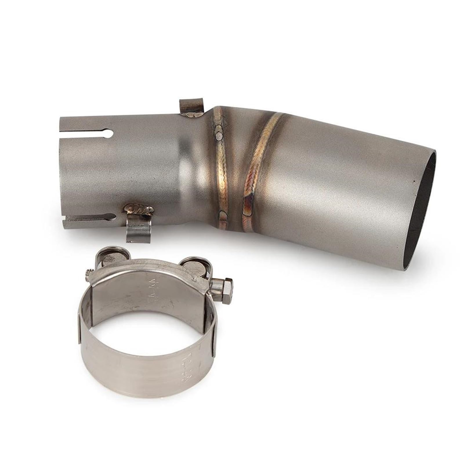 Gruppo di scarico Kit Scarico Moto Linea In Acciaio 51 MILLIMETRI Adattatore Tubo Centrale Per CF MOTO Per 450SR Per NK450 2022-2026