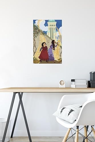 Miniatura 4 de Trends International Disney Wish - Póster de collage de 3 (amigos), póster de pared, 14.72 x 22.37 pulgadas, versión premium sin marco