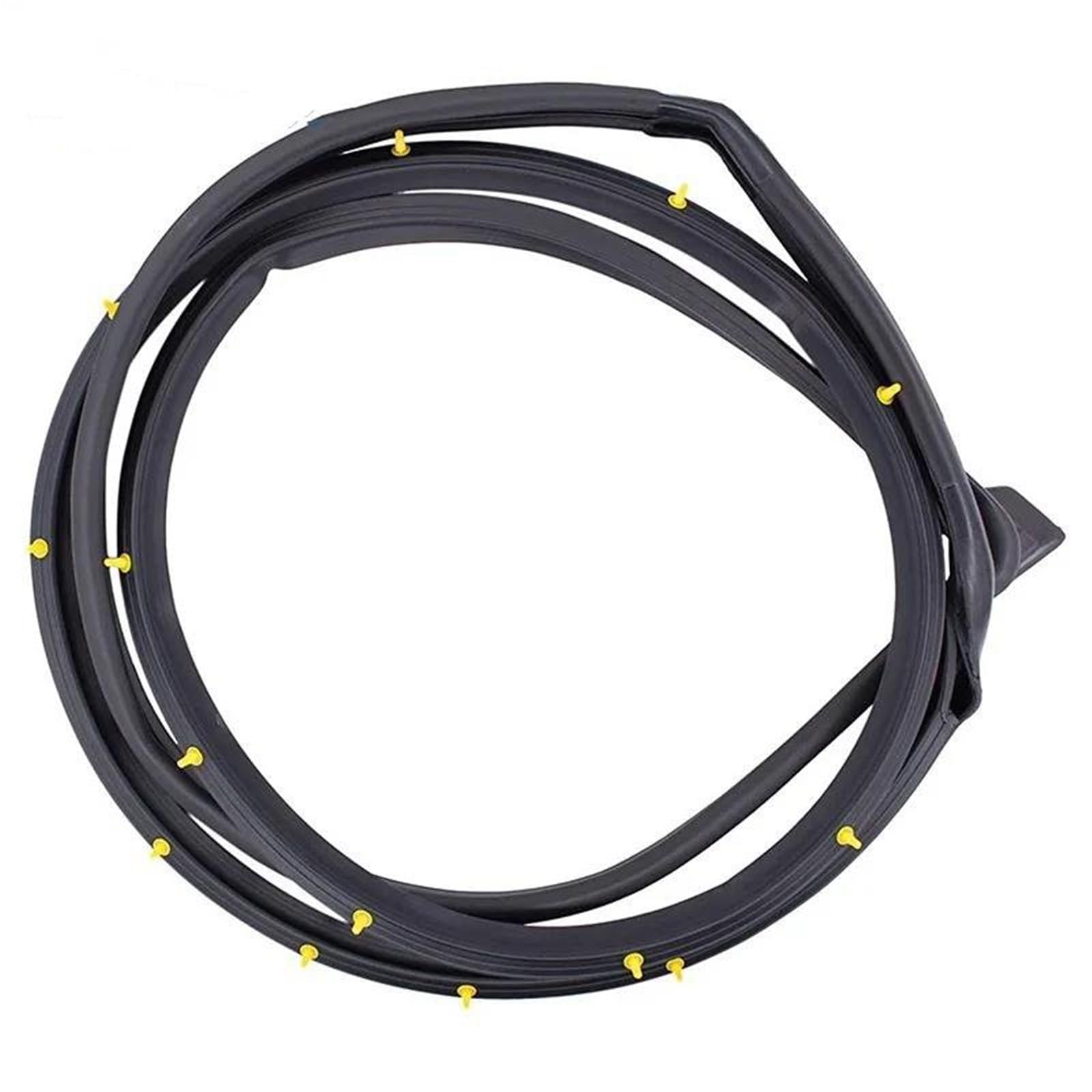 Atgcbcauf Front Right Car Door Weatherstrip Moulding Seal Strip Front Rear Left Right For Civic Sedan 2006 2007 2008 2009 2010 2011 Atgcbcauf(Front Right)