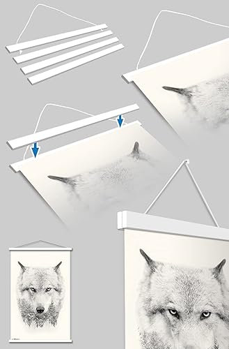 Miniatura 6 de Trends International The White Lotus - Póster de pared de una hoja, 22.37 x 34.00 pulgadas, paquete de impresión premium y colgador blanco