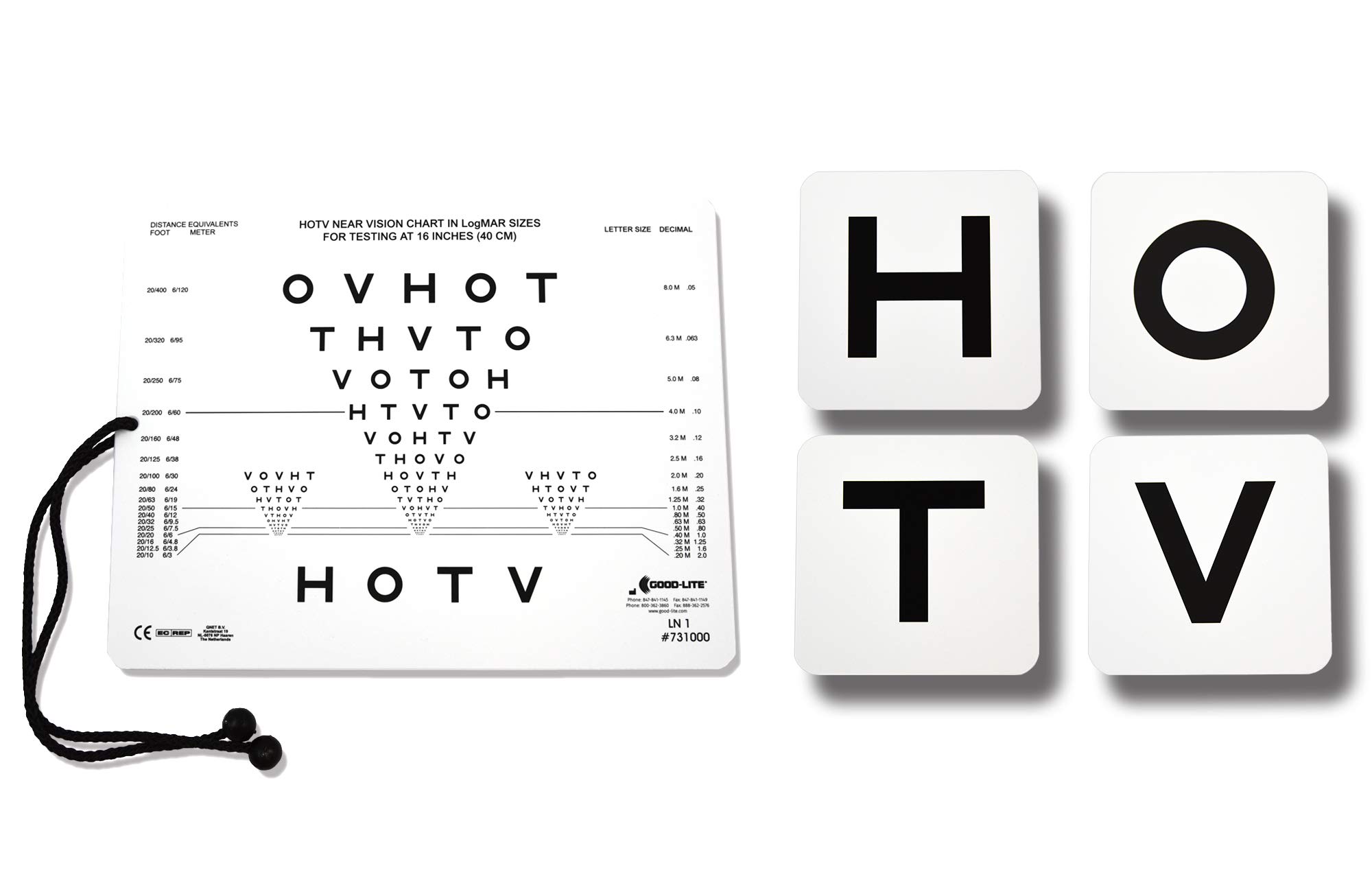 Good-LiteHOTV Near Vision Card