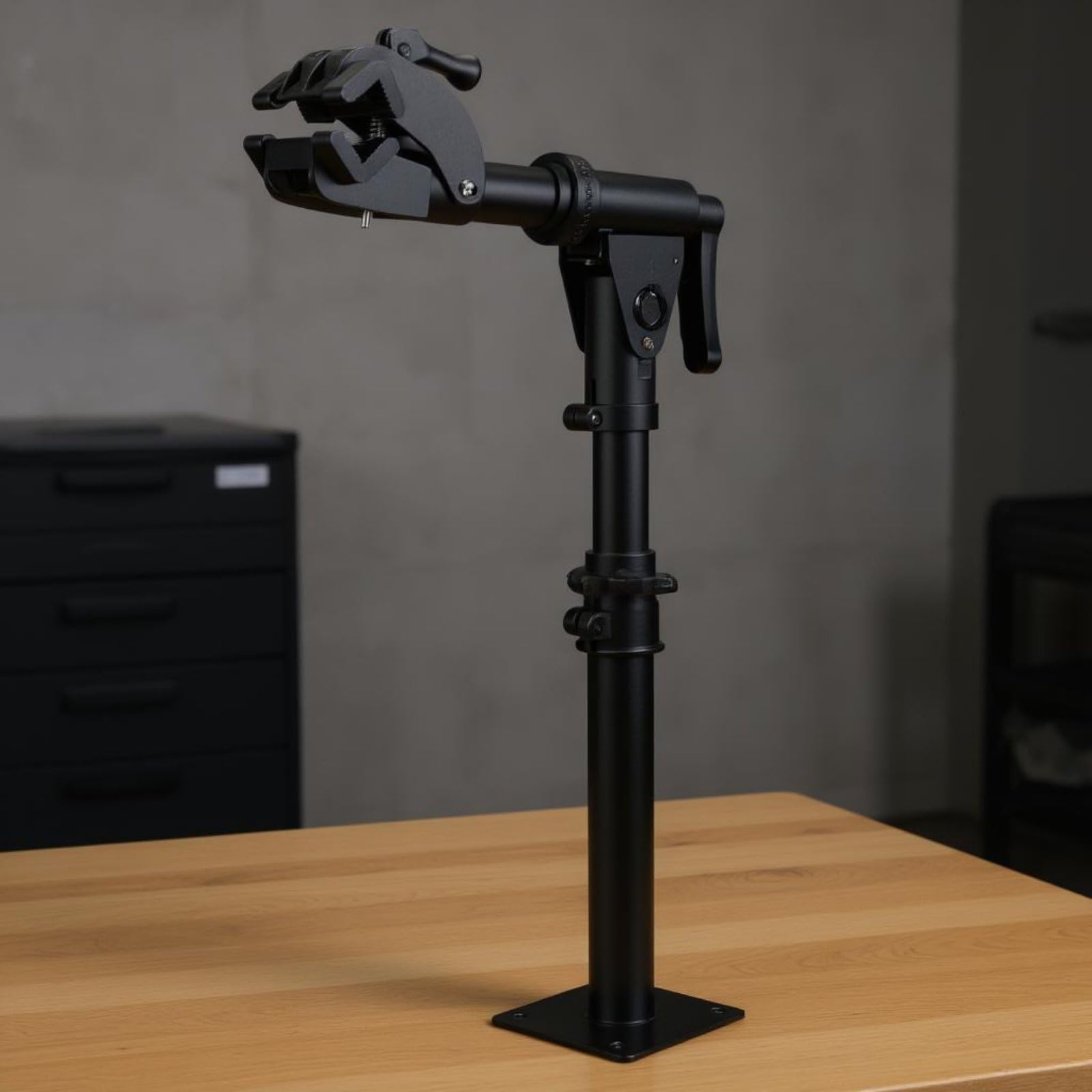 Soporte Giratorio 360 Grados Antideslizante Caballete Ajustable Bici Material Caballete Giratorio 360 para Casa