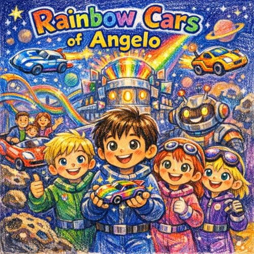Rainbow Cars of Angelo Podcast Por  arte de portada