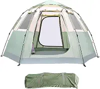 Barraca leve ao ar livre, barraca para 5 a 8 pessoas para acampamento, barraca familiar para caminhadas ao ar livre, barraca domo ao ar livre, à prova de vento, para caminhadas ao ar livre