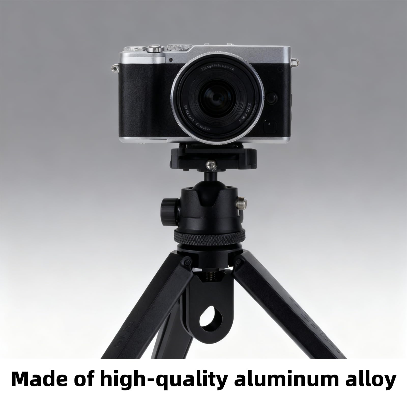 Adattatore per Treppiede in Alluminio,2 PCS Supporto Adattatore per Treppiede Adattatore Treppiede 1/4 di Pollice Filettatura Compatibile con Gopro 3/2/1/3