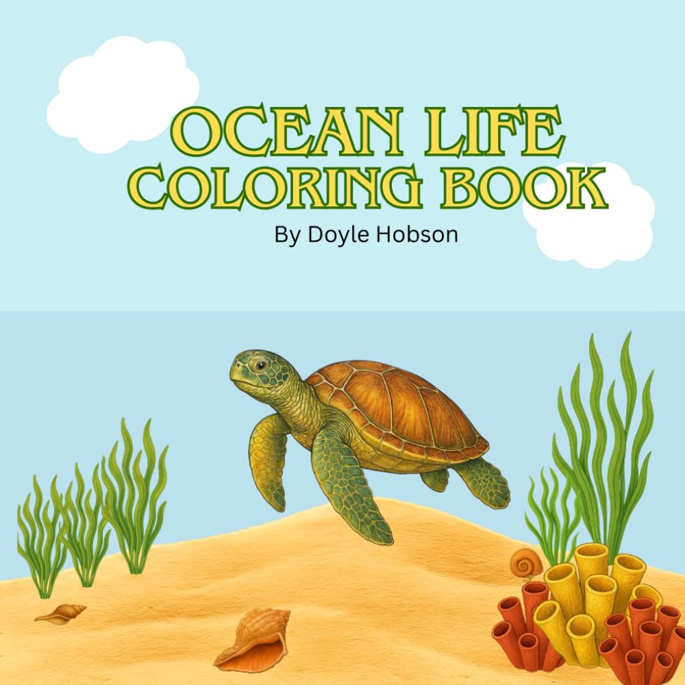 Ocean Life Coloring Book