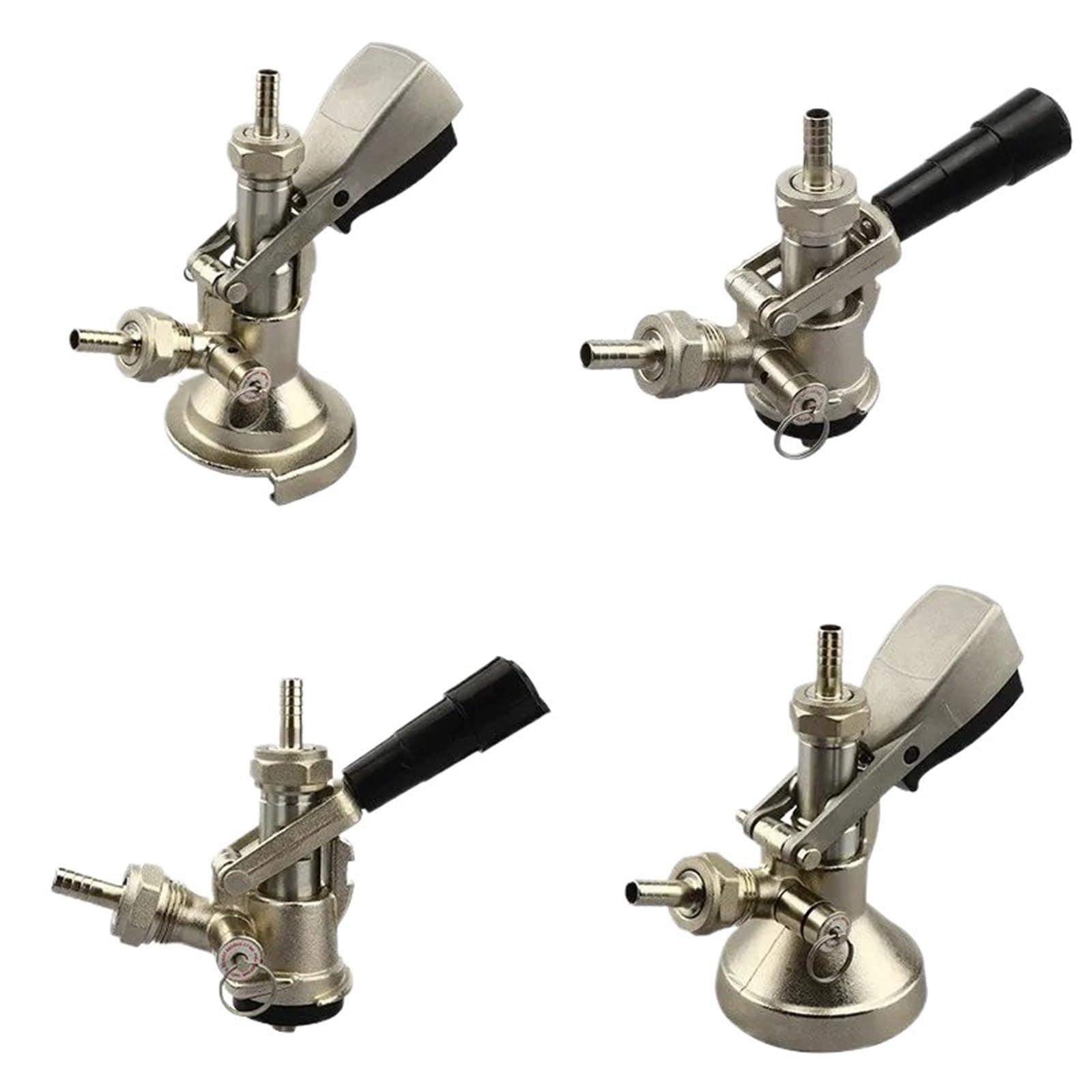 Cokyis A Type Keg Coupler Draft Beer Dispenser For Home Brew Connectors Coupler Head For Home Brew Wine Beer Dispenser