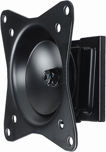 VideoSecu Soporte de montaje en pared para monitor de TV con rotación inclinable para la mayoría de 19" 20" 22" 23" 24" 26" 27" 30" 32", algunos