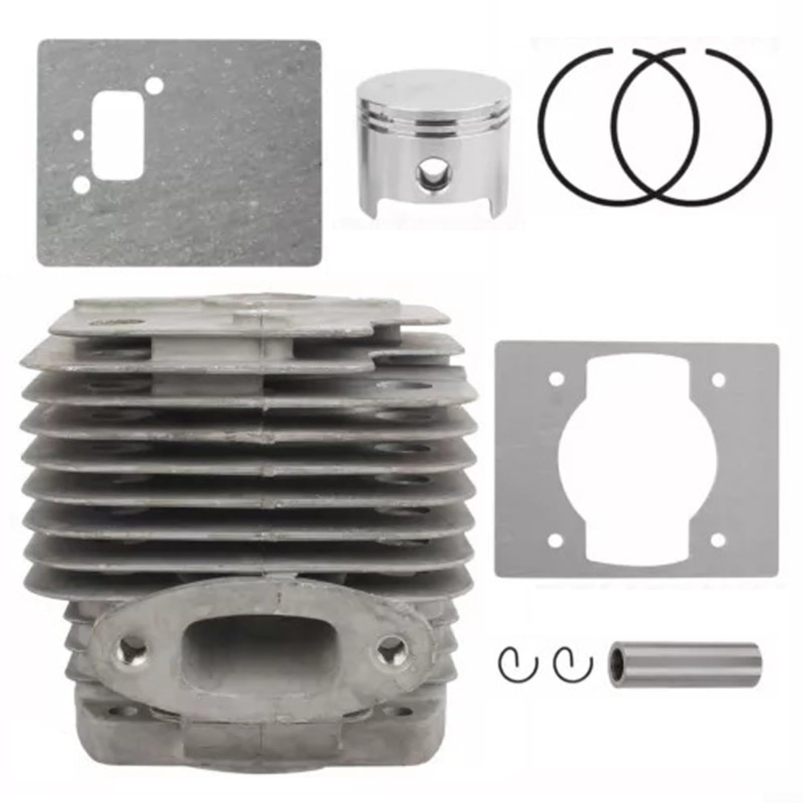 Cylindre pour kit de piston 48 mm en métal pour Echo Pb-770T Pb-770H Pb-770 Sac à dos souffleur de feuilles modèle A130001050, argent, entretien extérieur jardin
