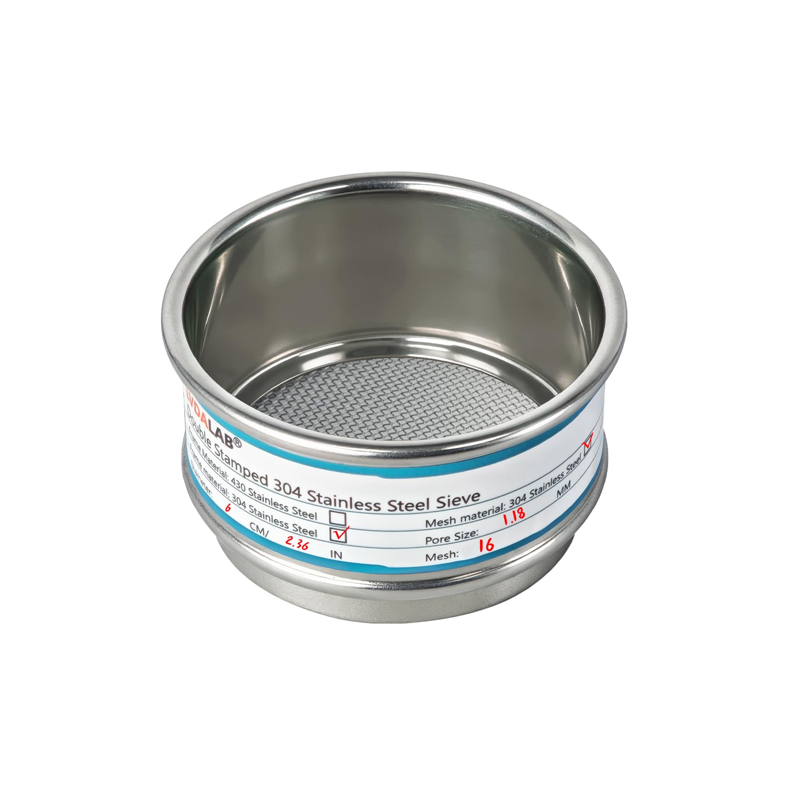 Stainless Steel Lab Sieve - 400 Mesh -22 Stainless Steel Lab Sieve - 400 Mesh -22