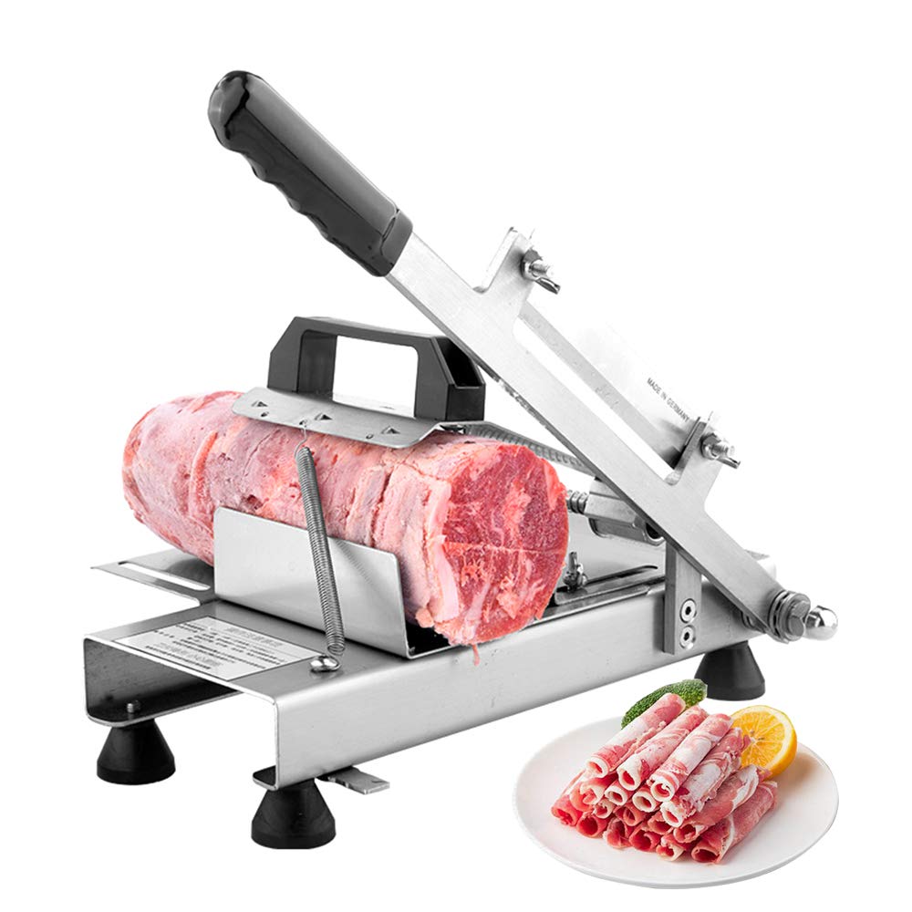 Amazon | Huanyu ST-100A 手動ミートスライサー 水洗える 0.2-7mm厚み