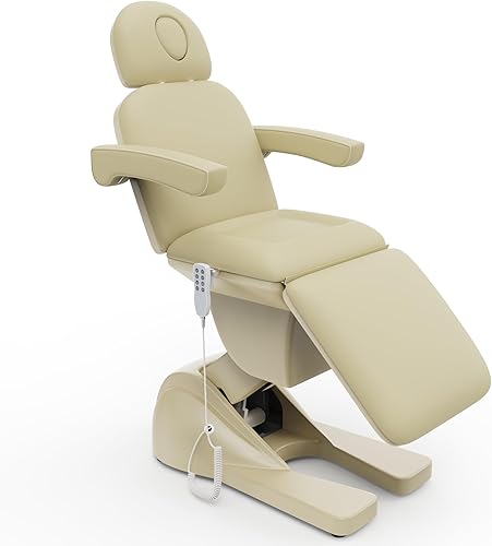 Sillacama eléctrica de 3 motores, sistema hidráulico de aluminio para examen de tratamiento médico, facial, spa, pestañas, tatuaje, tratamiento de