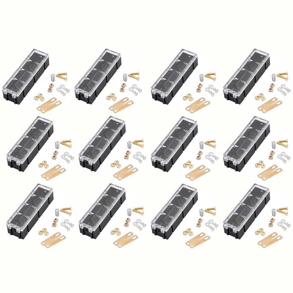 UCCKEYI 4/8/12/20set 18650 21700 Battery Holder Parallel Case Slot Solder-Free Splicable (18650# 12 Set)