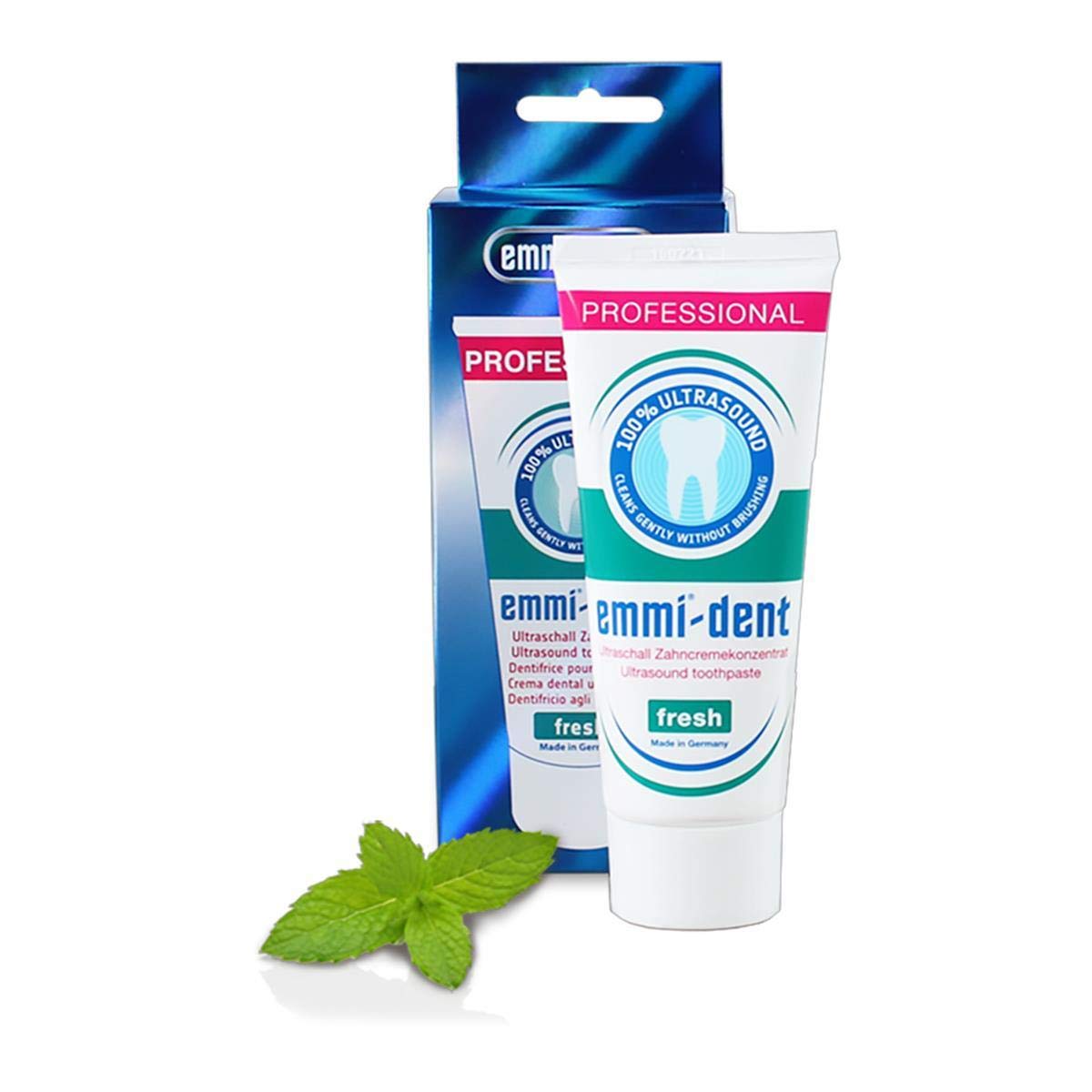 EmmiDent 65005 Zahnpasta Fresh for Ultrasonic 75ml - white