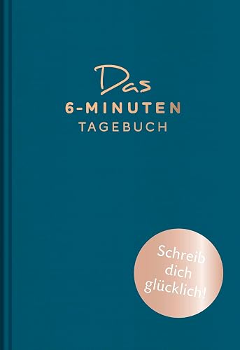 Das 6-Minuten-Tagebuch (opalblau): Das Original