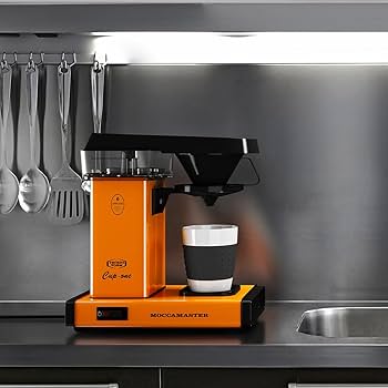 Moccamaster Cup-one Filter Coffee Machine, Aluminum, 1090 W